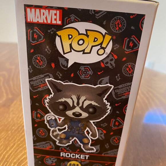 Rocket - Guardians of the Galaxy Mission Breakout Pop! by Funko - Picture 3 of 6